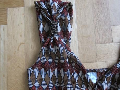 Top, blúzka, halenka ,afro tunika  korálkama, camaieu,m