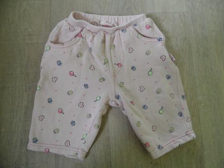 Tepláčky růžové se srdíčky, balónky,kytičkami, 62