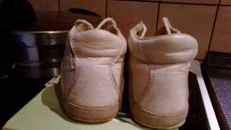 Kožené béžové celoroční boty pegres, vel. 22, 22