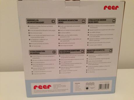 Parni sterilizator kojeneckych lahvi reer+lahve, mam