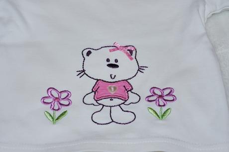 Bile tricko s kocickou, topolino,74