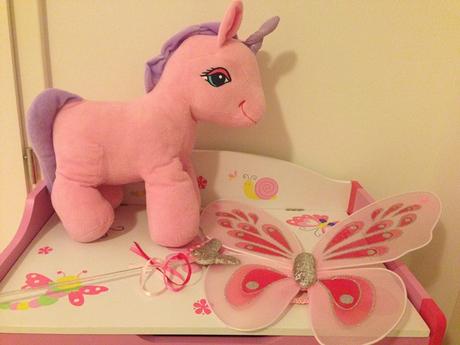 Pro malou vílu - jednorožec+kridylka,