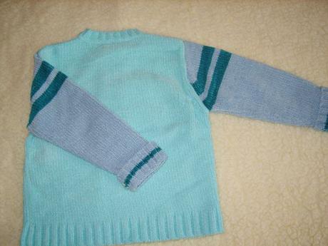 Svetřík s aplikací vel.100, baby,110