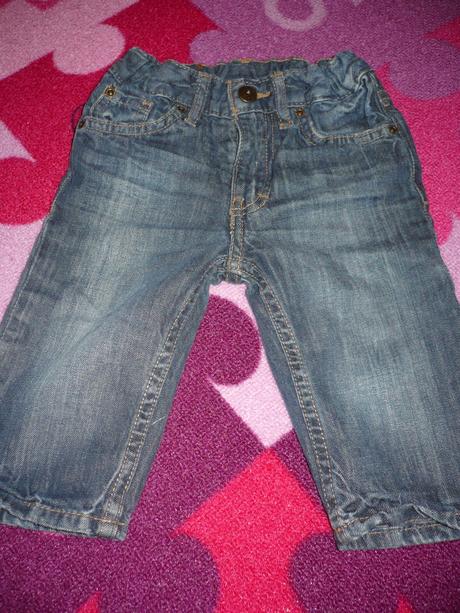 Džíny, h&m,74