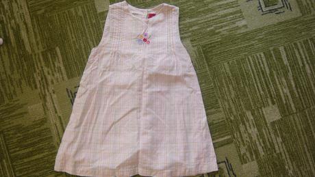 Plátěné šatičky, wolf,92