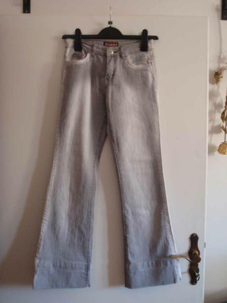Šedé rifle, size 26, l33, 26