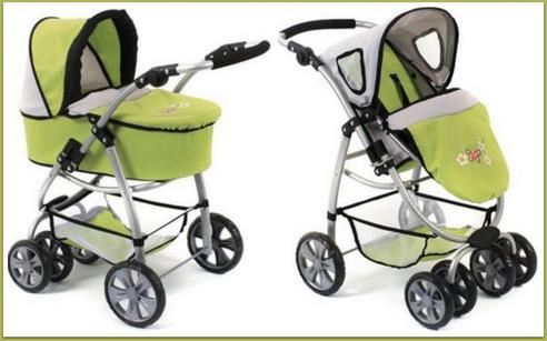 Kočárek pro panenku Bayer Chic BELLINA 2v1 Kočárek pro panenku Bayer Chic BELLINA 2v1