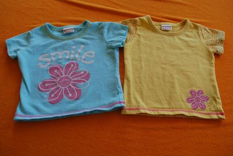 2x trička z kolekce big smile, next,74