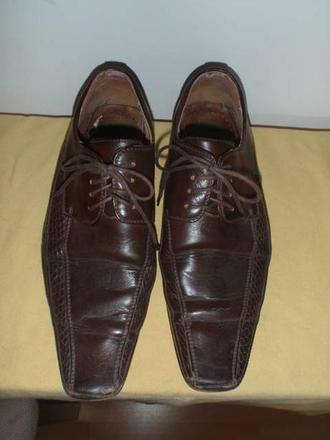 Hnědé pánské polobotky, zn. ventorini, vel. 40, 40