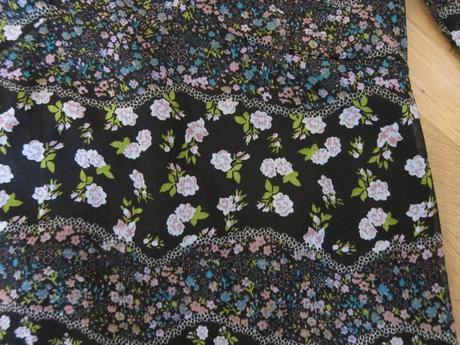 Květovaná blúzka, tunika i pro těhulky, vestino,40, 40