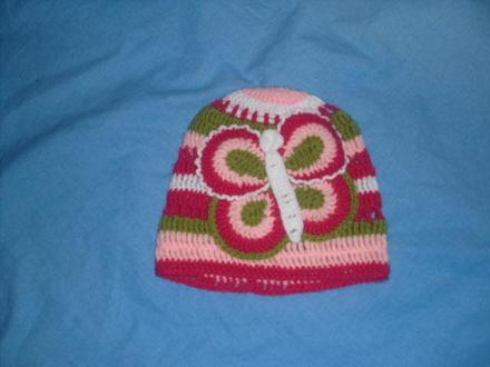 Háčkovaná čepička 92/98, 92