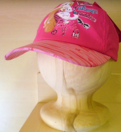 Dívčí kšiltovka barbie, barbie,110