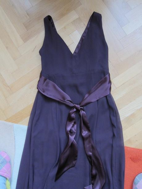 Temné fialové šaty - camaieu, 38, camaieu,38