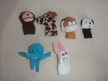 Minimaňásci na prstíky - zvířátka, 
