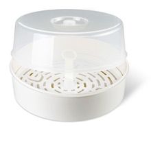 Parni sterilizator kojeneckych lahvi reer+lahve, mam