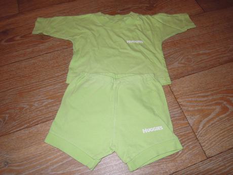 Tričko a šortky,velikost 56/62, 56