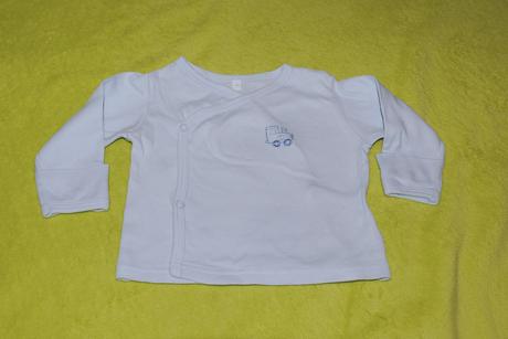 Blede modry bavlneny kabatek, 68