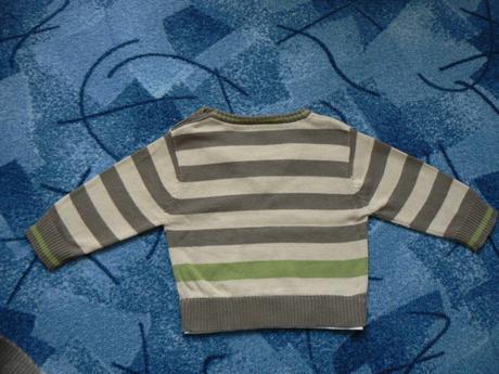 Svetr s medvídkem pú a efektem trička pod svetříke, 68