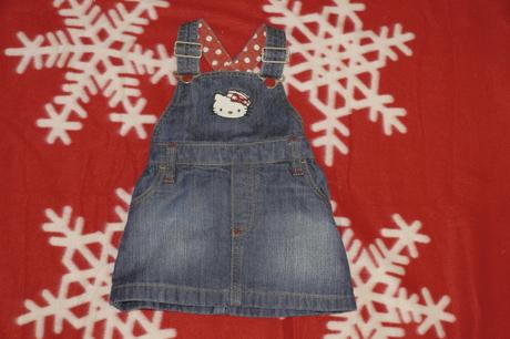 Dzinova sukynka, h&m,68