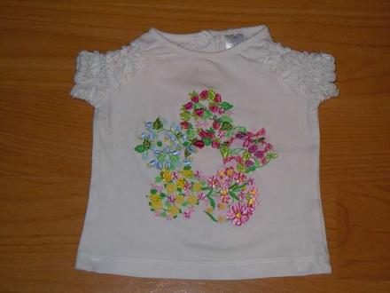Tričko s vyšívkou, c&a,68