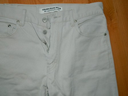 Pánské světlé kalhoty, colins,32