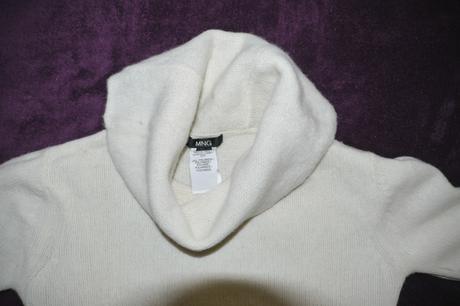 Svetly svetrik s rolakem mango vel.xs, mango,xs