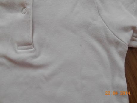 Bílé tričko, h&m,80