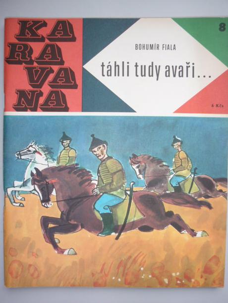 Časopis karavana č.8 táhli tudy avaři 1968, 