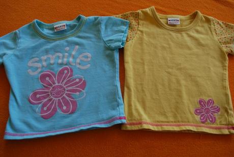 2x trička z kolekce big smile, next,74