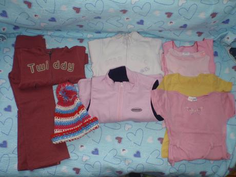 Balíček oblečení pro holčičku, vel. 110, 104–116