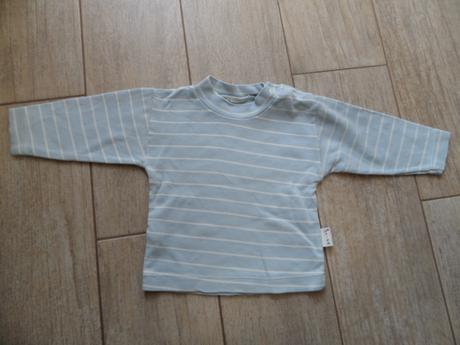 Triko modré s proužkem, 68