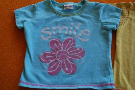 2x trička z kolekce big smile, next,74