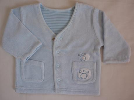 Kabátek oboustranný vel.56-62 (3-6m), little bundle,56
