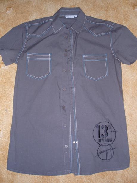 Pánská košile krátký rukáv, takko,m