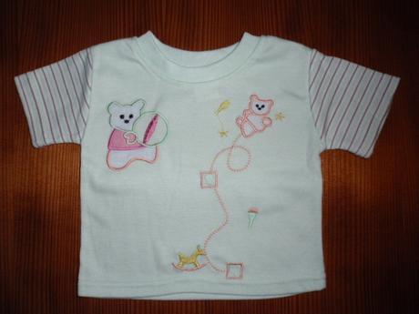 Souprava tričko-kraťasy vel. 56-62 (3-6m), 56