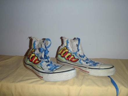 Barevné tenisky, vel. 39, stélka 24,5 cm, 39