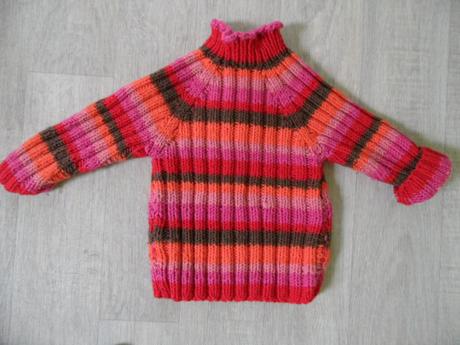 Pletený svetr vel. 68-74, 68