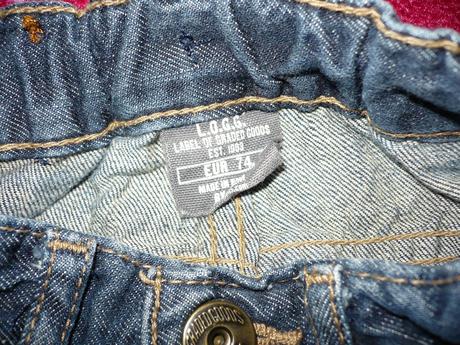 Džíny, h&m,74