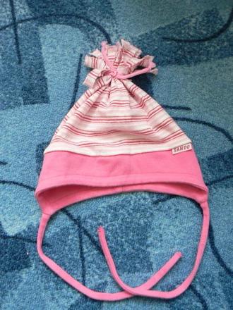 Podzimní čepička pro holčičku, 68