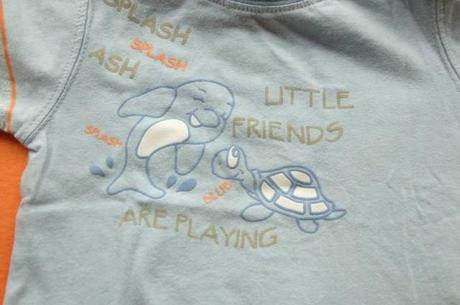 Bavlněné triko s krátkým rukávem, 68