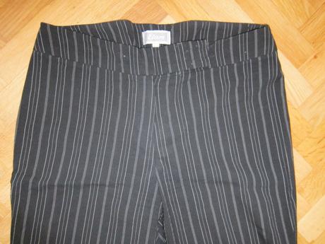 Černé kalhoty s proužkem-etam, l