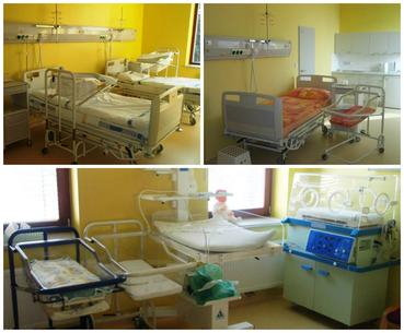 Oddělení šestinedělí v porodnici Strakonice