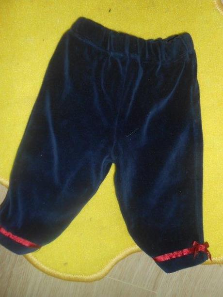 Sametový komplet, h&m,68