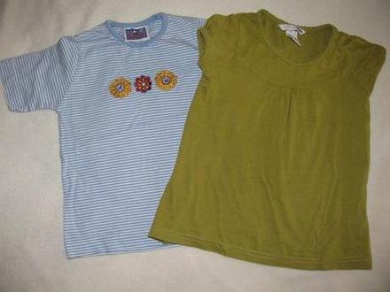 2x tričko, h&m,86