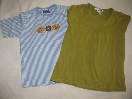 2x tričko, h&m,86