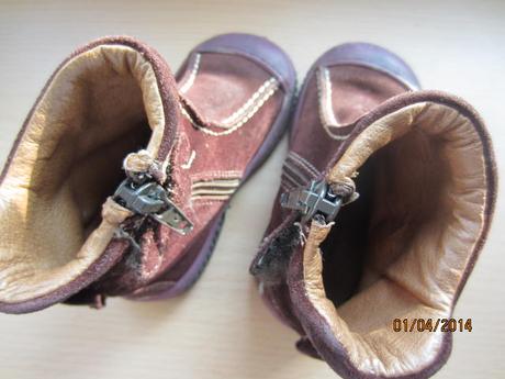 Celokožené vínové kožené boty, kickers,22