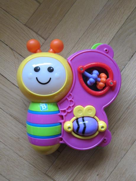 Mac toys zábavný svítící motýl se zvukem, 