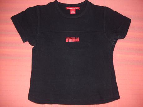 Černé tričko, kenvelo,s