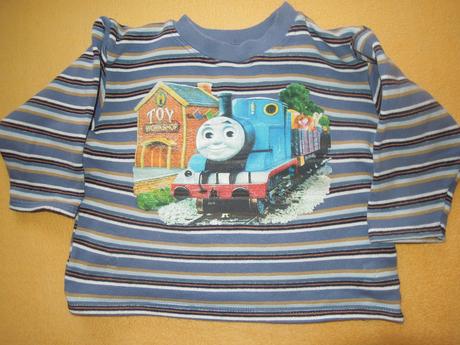 Teplejší tričko s mašinkou tomášem, 80