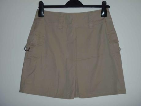 Světle hnědá plátěná sukně, značky ltb style, s
